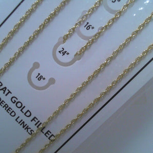 Silver and Gold Plated Chain