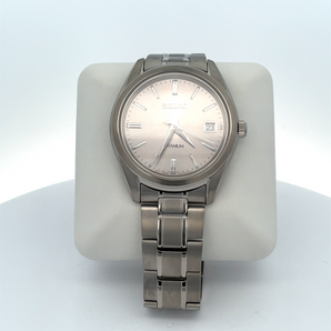 Silver SEIKO Watch with Silver Dial
