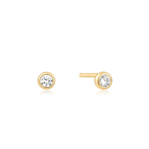 Silver and Gold Plated Earring