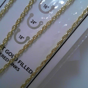 Silver and Gold Plated Chain