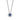 Sterling Silver Birthstone Necklace - September