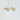14K Yellow Gold Bezel 5MM Opal Stud Earrings