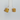 Gold Plated Love Knot Stud Earrings