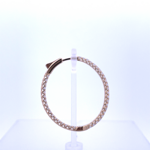 14k Yellow Gold Hoop Earrings