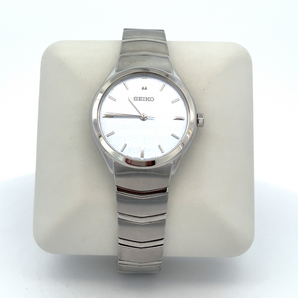 SEIKO Watch with Light Blue Dial