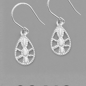 Silver and Gold Plated Earring