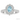 Lady's 14k White Gold Aquamarine Ring
