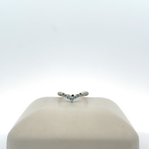 14k White Gold Aquamarine Birthstone Jewelry