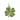Gold Plated Painted Four Leaf Clover Charm