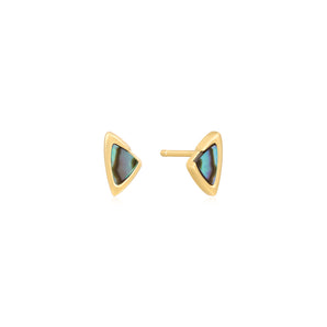 Silver and Gold Plated Earring