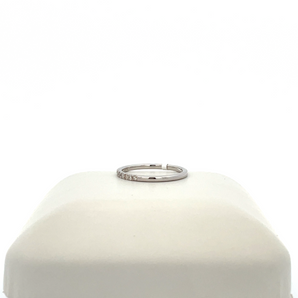 Lady's 10k White Gold Band with .10ctw Round Diamonds