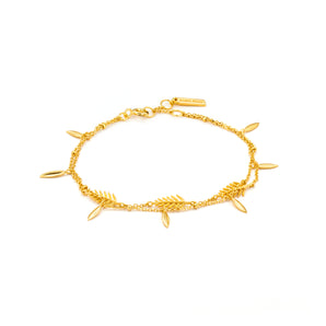 Silver and Gold Plated Bracelet