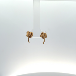 Silver and Gold Plated Earring