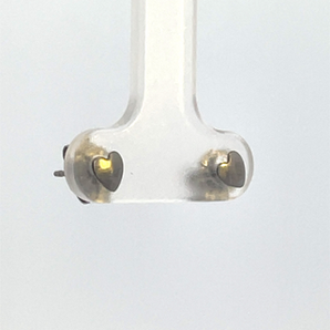 Sterling Silver Heart Stud Earrings