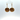 Gold Plated Jack-O-Lantern Dangling Earrings