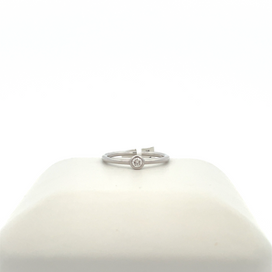 Lady's 10k White Gold Ring