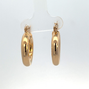 Gold Plated Hoop Earrings