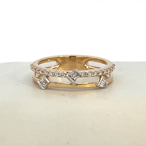 14K Yellow Fashion Ring CTW: .25