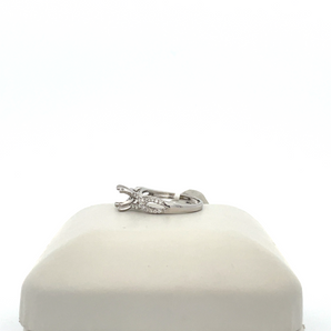Lady's 14k White Gold Engagement Ring Mounting