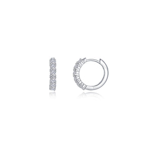 Silver and Gold Plated Earring