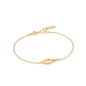 Silver and Gold Plated Bracelet