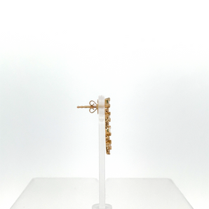 14k Yellow Gold Drop Earrings
