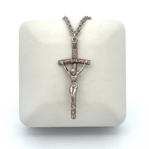 Sterling Silver Crucifix Necklace