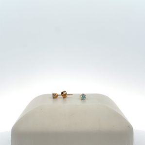 Kid's Birthstone Stud Earrings