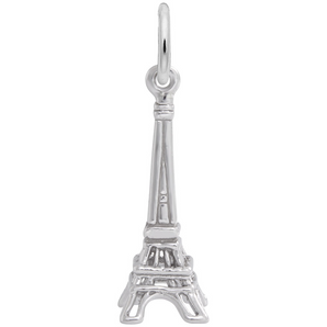 Sterling Silver Eiffel Tower Accent Charm