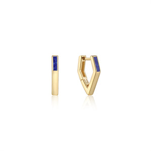 Silver and Gold Plated Earring