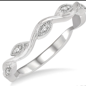 Diamond Wedding Bands - Men's & Women'