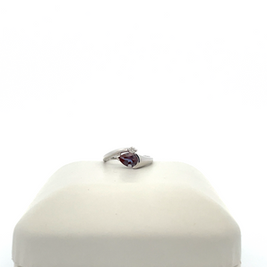 14k White Gold Alexandrite Ring