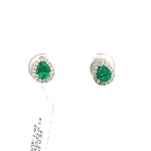 14k White Gold Earrings