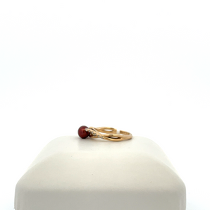 10k Yellow Gold Pearl Ring