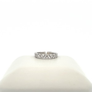 14k White Gold Ring