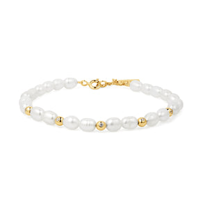 Silver and Gold Plated Bracelet