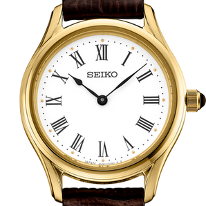 Ladies Seiko Watch with White Dial