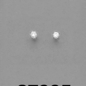 Sterling Silver 2MM CZ Stud Earrings