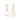 14kt or 10kt Earring