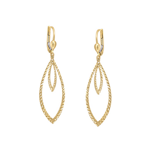 14kt or 10kt Earring