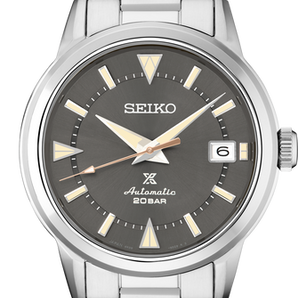 Gent's Prospex Luxe Alpinist Stainless Steel Automatic Seiko Sport Watch with Gray Dial