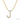 Lady's 10k Yellow Gold J Necklace