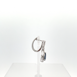 Lady's 18k White Gold Earrings