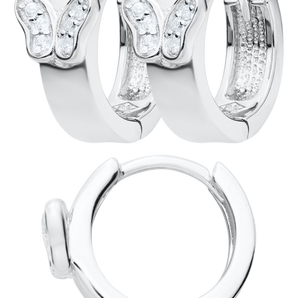 Silver and Gold Plated Earring