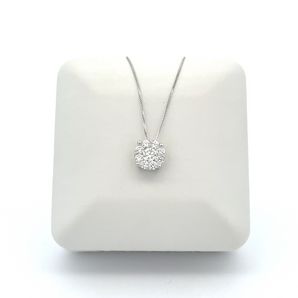 Lady's 14k White Gold Necklace