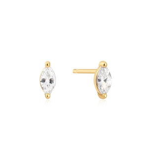 Silver and Gold Plated Earring