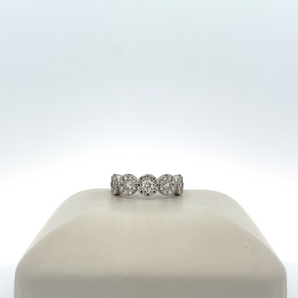 14k White Gold Diamond Ring