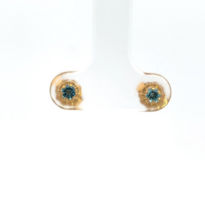 Silver and Gold Plated Earring