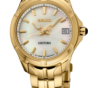 Ladies Seiko Coutura Diamonds SGP Quartz with Mother of Pearl Dial