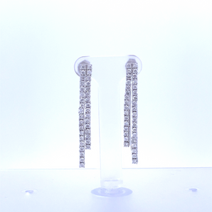 14k White Gold Earrings